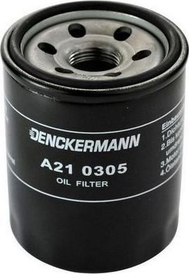 Denckermann A210305 - Oil Filter autospares.lv