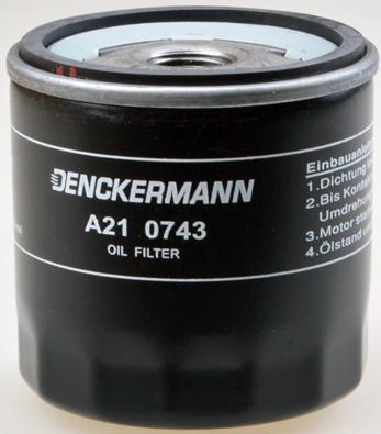 Denckermann A210743 - Oil Filter autospares.lv