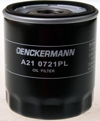 Denckermann A210721PL - Oil Filter autospares.lv