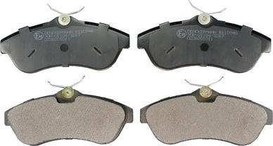 Denckermann B110946 - Brake Pad Set, disc brake autospares.lv