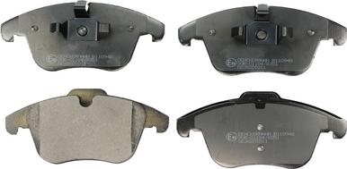 Denckermann B110948 - Brake Pad Set, disc brake autospares.lv