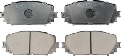 Denckermann B110959 - Brake Pad Set, disc brake autospares.lv