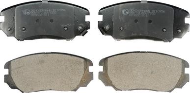 Denckermann B110956 - Brake Pad Set, disc brake autospares.lv