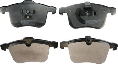 Denckermann B110957 - Brake Pad Set, disc brake autospares.lv