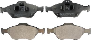 Denckermann B110960 - Brake Pad Set, disc brake autospares.lv