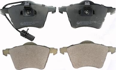 Denckermann B110903 - Brake Pad Set, disc brake autospares.lv