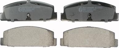 Denckermann B110912 - Brake Pad Set, disc brake autospares.lv