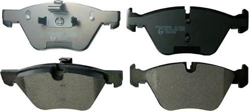 Denckermann B110982 - Brake Pad Set, disc brake autospares.lv