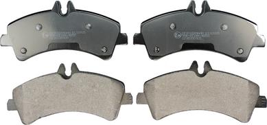 Denckermann B110935 - Brake Pad Set, disc brake autospares.lv