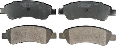 Denckermann B110938 - Brake Pad Set, disc brake autospares.lv