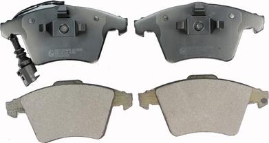 Denckermann B110920 - Brake Pad Set, disc brake autospares.lv