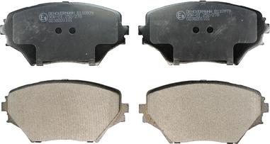 Denckermann B110979 - Brake Pad Set, disc brake autospares.lv