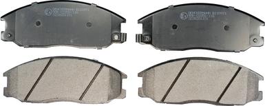 Denckermann B110971 - Brake Pad Set, disc brake autospares.lv