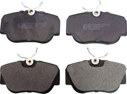 Denckermann B110435 - Brake Pad Set, disc brake autospares.lv