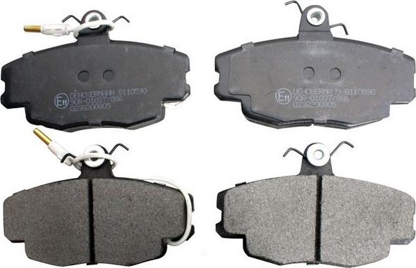 Denckermann B110590 - Brake Pad Set, disc brake autospares.lv