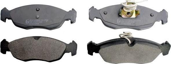 Denckermann B110598 - Brake Pad Set, disc brake autospares.lv