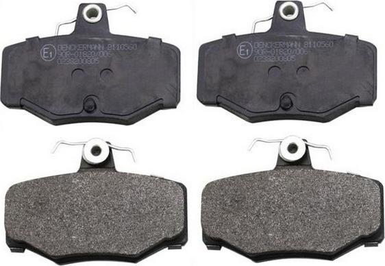 Denckermann B110560 - Brake Pad Set, disc brake autospares.lv