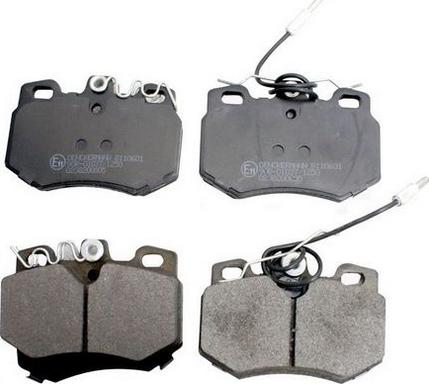 Denckermann B110601 - Brake Pad Set, disc brake autospares.lv