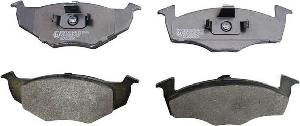 Denckermann B110686 - Brake Pad Set, disc brake autospares.lv