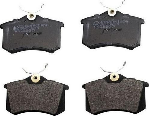 Denckermann B110046 - Brake Pad Set, disc brake autospares.lv