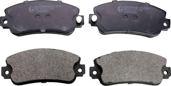 Denckermann B110194 - Brake Pad Set, disc brake autospares.lv