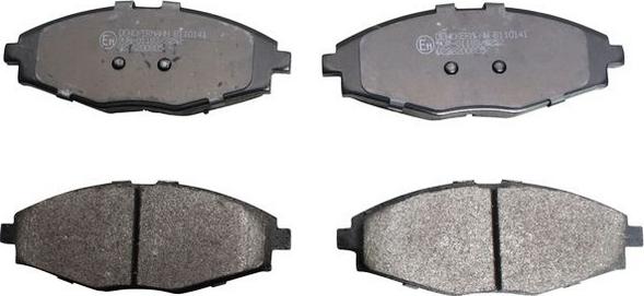 Denckermann B110141 - Brake Pad Set, disc brake autospares.lv