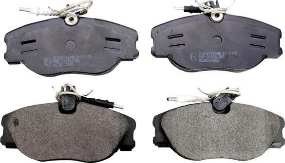 Denckermann B110112 - Brake Pad Set, disc brake autospares.lv