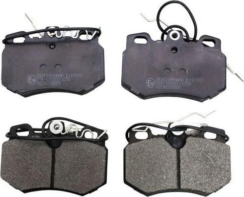 Denckermann B110133 - Brake Pad Set, disc brake autospares.lv