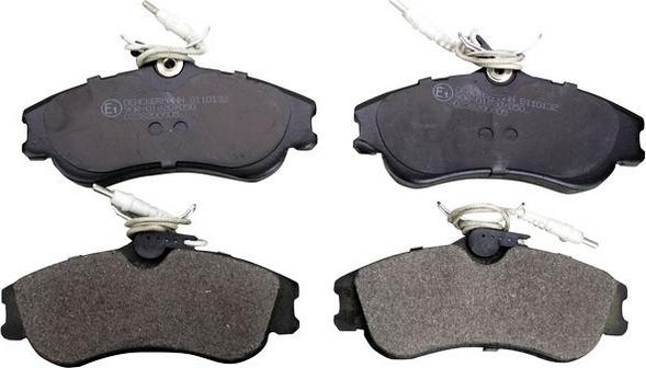 Denckermann B110132 - Brake Pad Set, disc brake autospares.lv