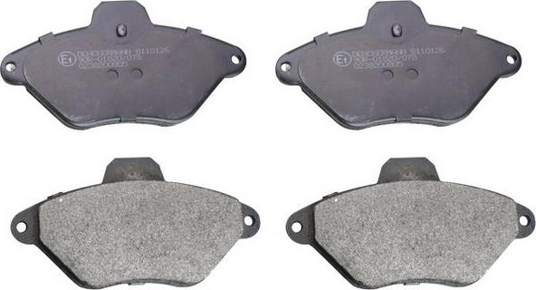 Denckermann B110126 - Brake Pad Set, disc brake autospares.lv