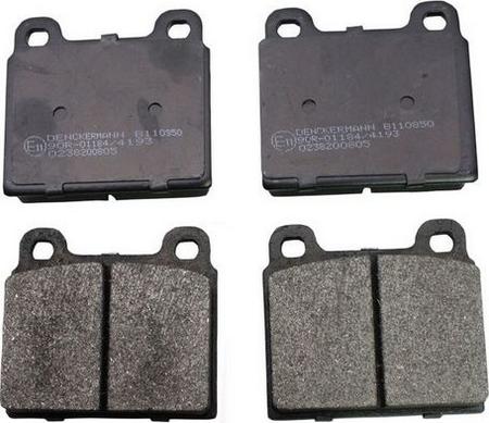 Denckermann B110850 - Brake Pad Set, disc brake autospares.lv