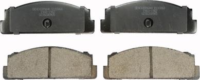 Denckermann B110868 - Brake Pad Set, disc brake autospares.lv