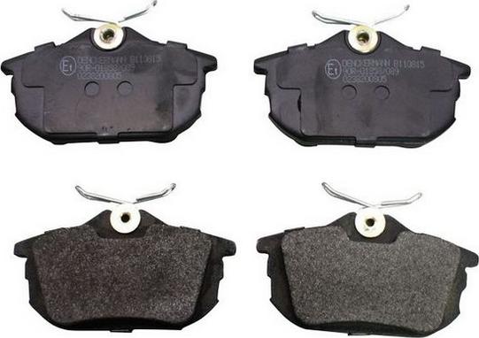 Denckermann B110815 - Brake Pad Set, disc brake autospares.lv