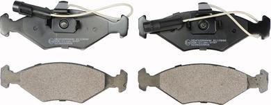 Denckermann B110886 - Brake Pad Set, disc brake autospares.lv