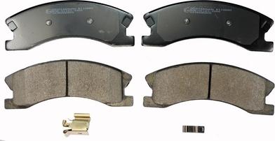 Denckermann B110880 - Brake Pad Set, disc brake autospares.lv