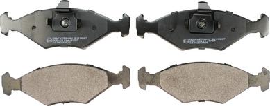 Denckermann B110887 - Brake Pad Set, disc brake autospares.lv