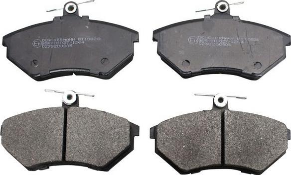 Denckermann B110828 - Brake Pad Set, disc brake autospares.lv