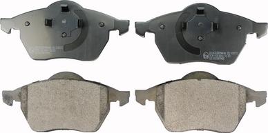 Denckermann B110872 - Brake Pad Set, disc brake autospares.lv