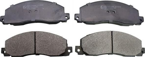 Denckermann B110248 - Brake Pad Set, disc brake autospares.lv