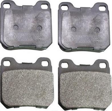 Denckermann B110253 - Brake Pad Set, disc brake autospares.lv