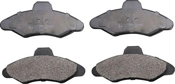 Denckermann B110209 - Brake Pad Set, disc brake autospares.lv