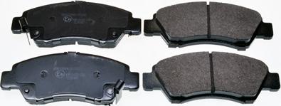 Denckermann B110282 - Brake Pad Set, disc brake autospares.lv