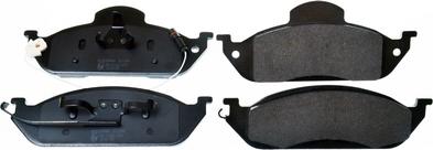 Denckermann B111099 - Brake Pad Set, disc brake autospares.lv