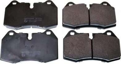 Denckermann B111094 - Brake Pad Set, disc brake autospares.lv