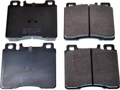 Denckermann B111090 - Brake Pad Set, disc brake autospares.lv