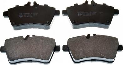 Denckermann B111046 - Brake Pad Set, disc brake autospares.lv