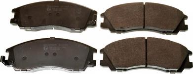 Denckermann B111069 - Brake Pad Set, disc brake autospares.lv