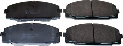 Denckermann B111061 - Brake Pad Set, disc brake autospares.lv