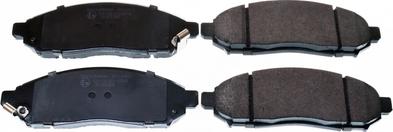 Denckermann B111063 - Brake Pad Set, disc brake autospares.lv