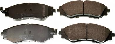 Denckermann B111067 - Brake Pad Set, disc brake autospares.lv